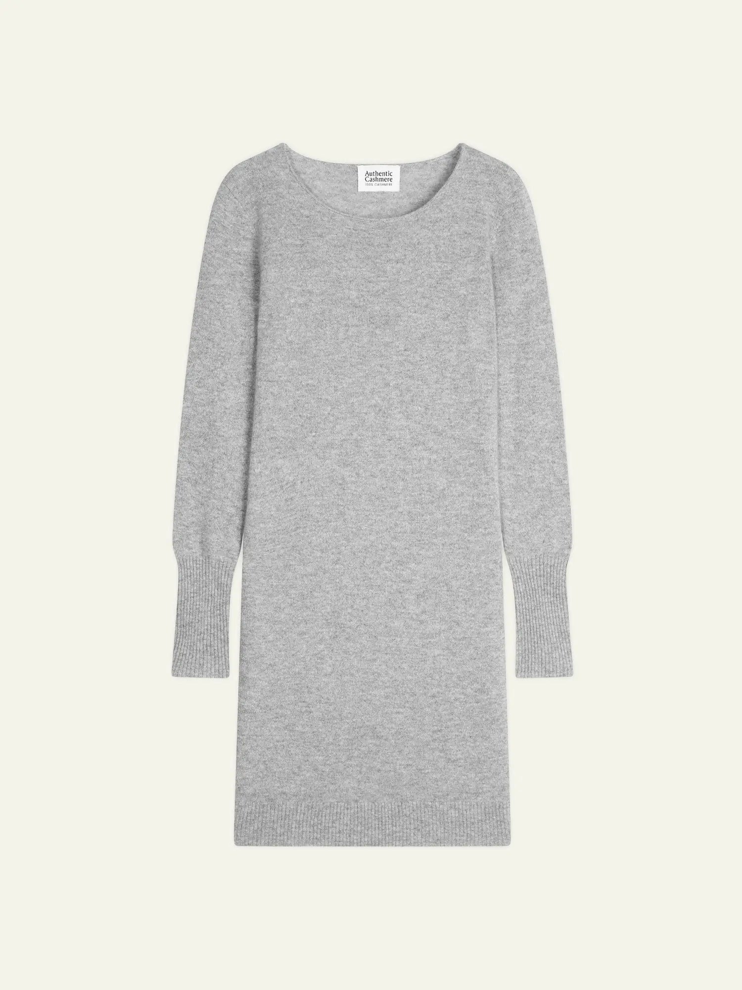 ARMET kleid rundhalsausschnitt wolke meliert