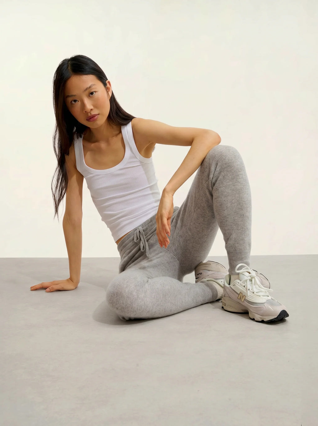 FERRAND jogging nuage chiné