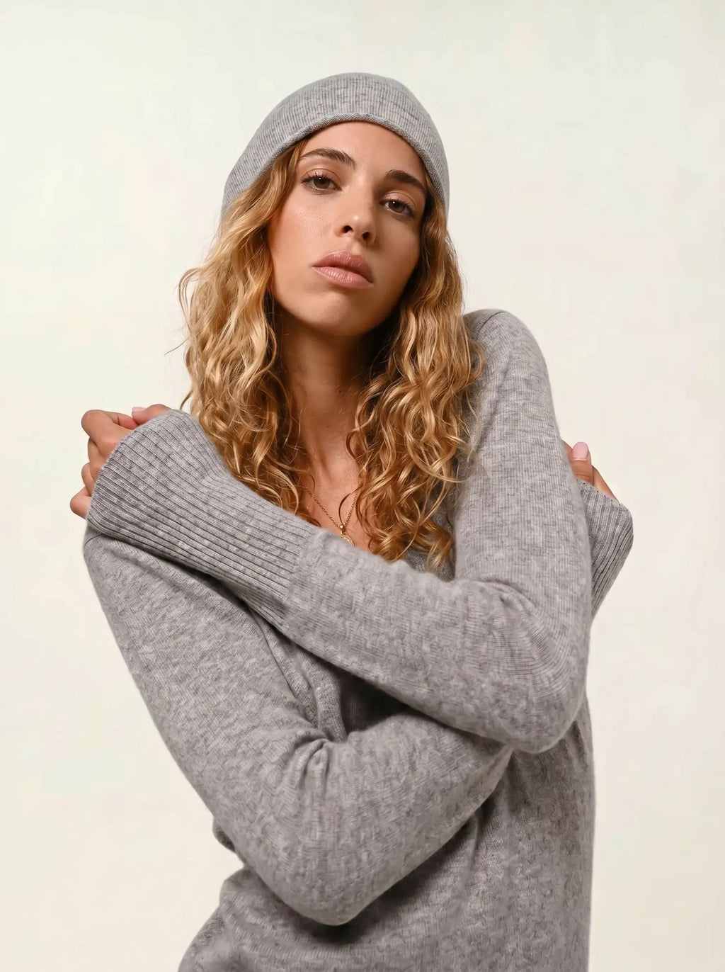 PINIER bonnet nuage chiné