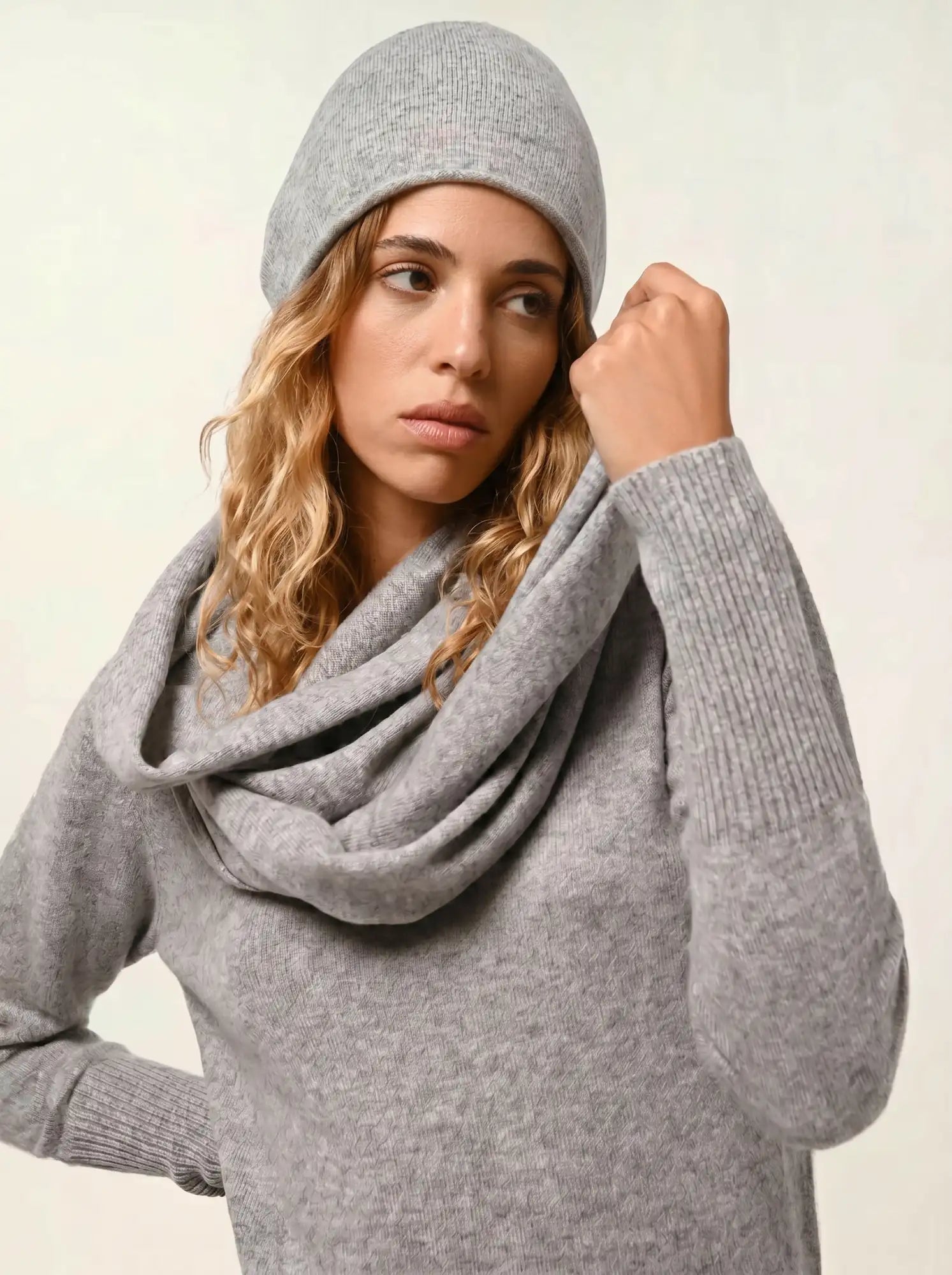 PINIER bonnet nuage chiné