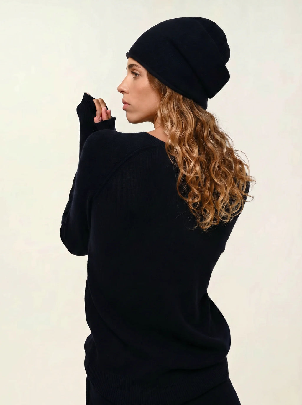 PINIER bonnet bleu marine