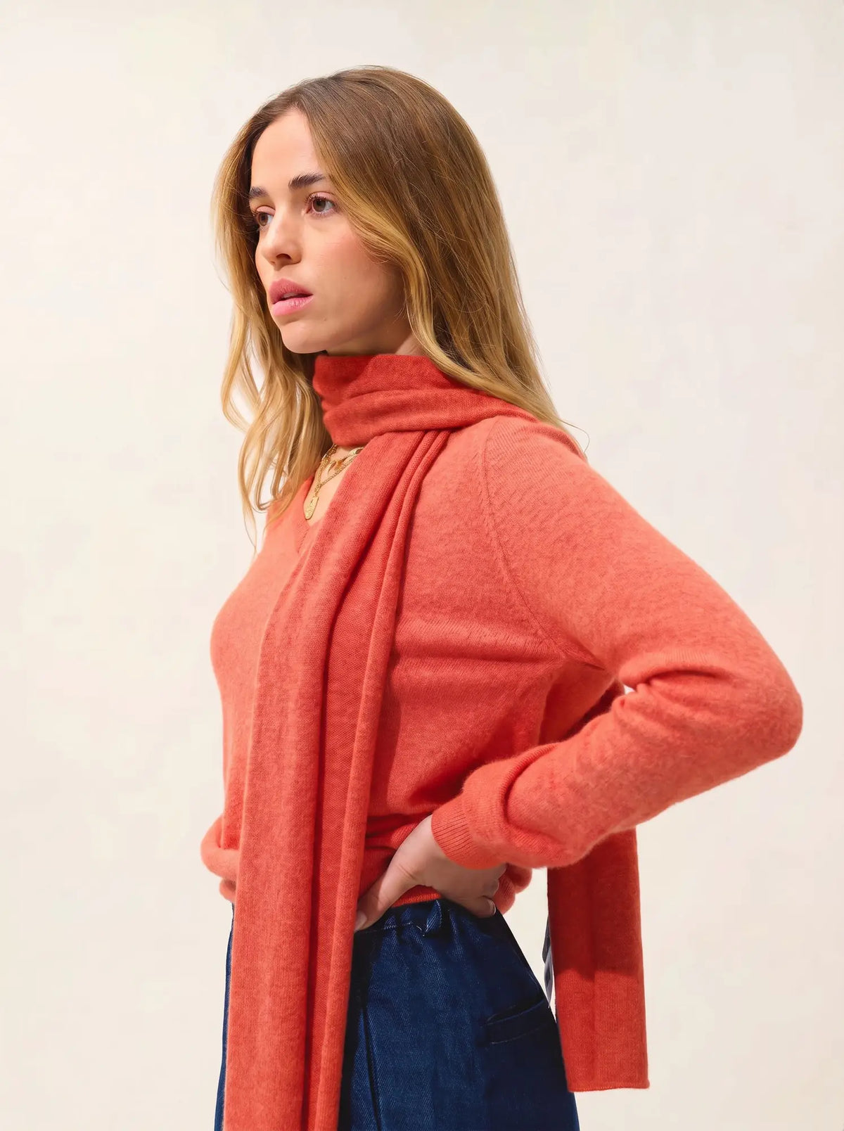 VAYMONT Scarf Heather Orange