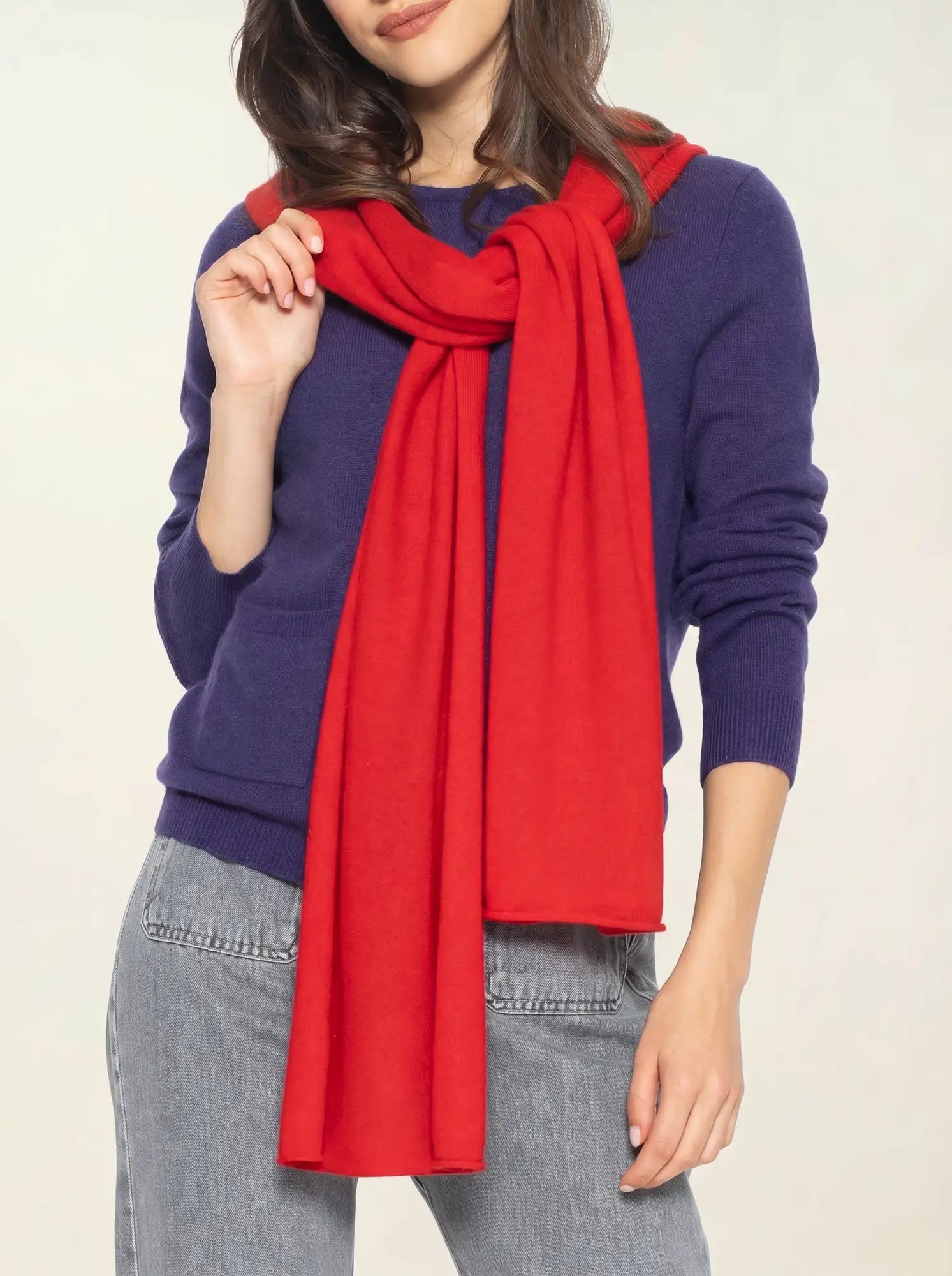 VAYMONT scarf red