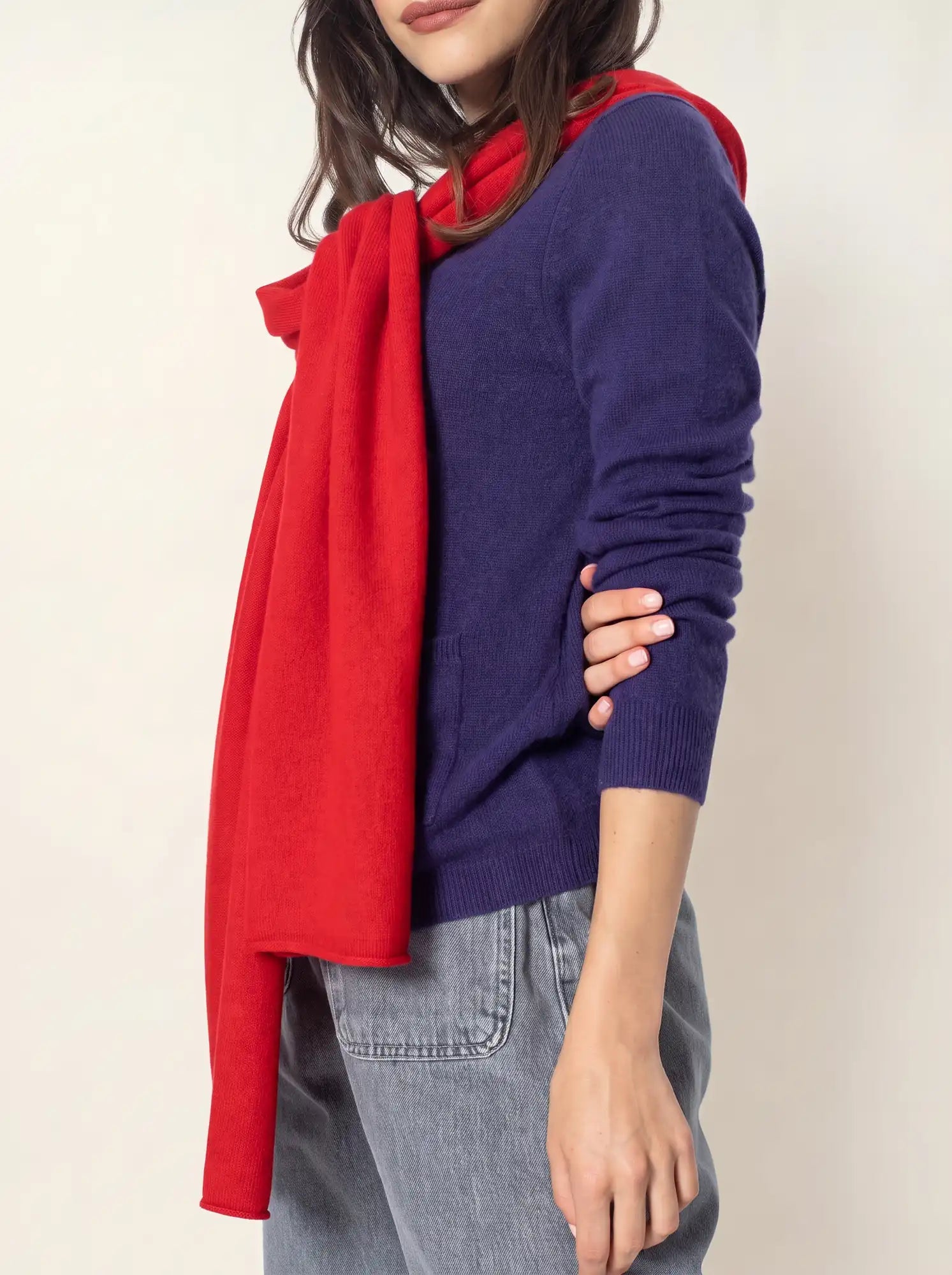 VAYMONT scarf red