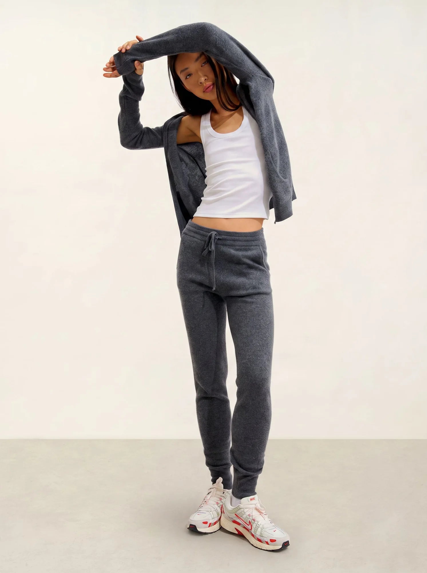 FERRAND jogging anthracite chiné