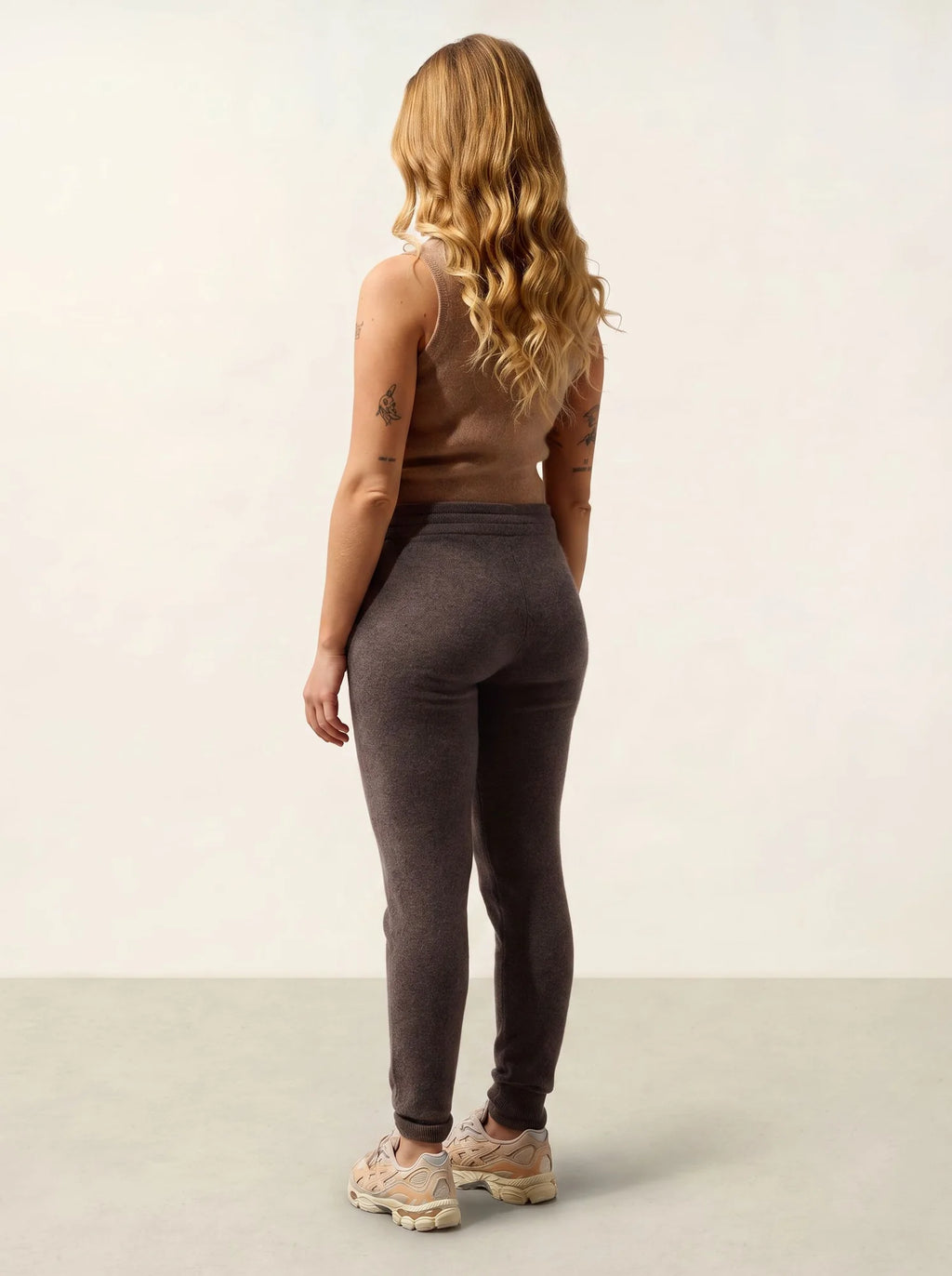 FERRAND jogging taupe chiné
