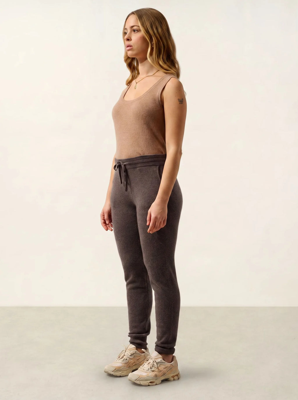FERRAND jogging taupe chiné