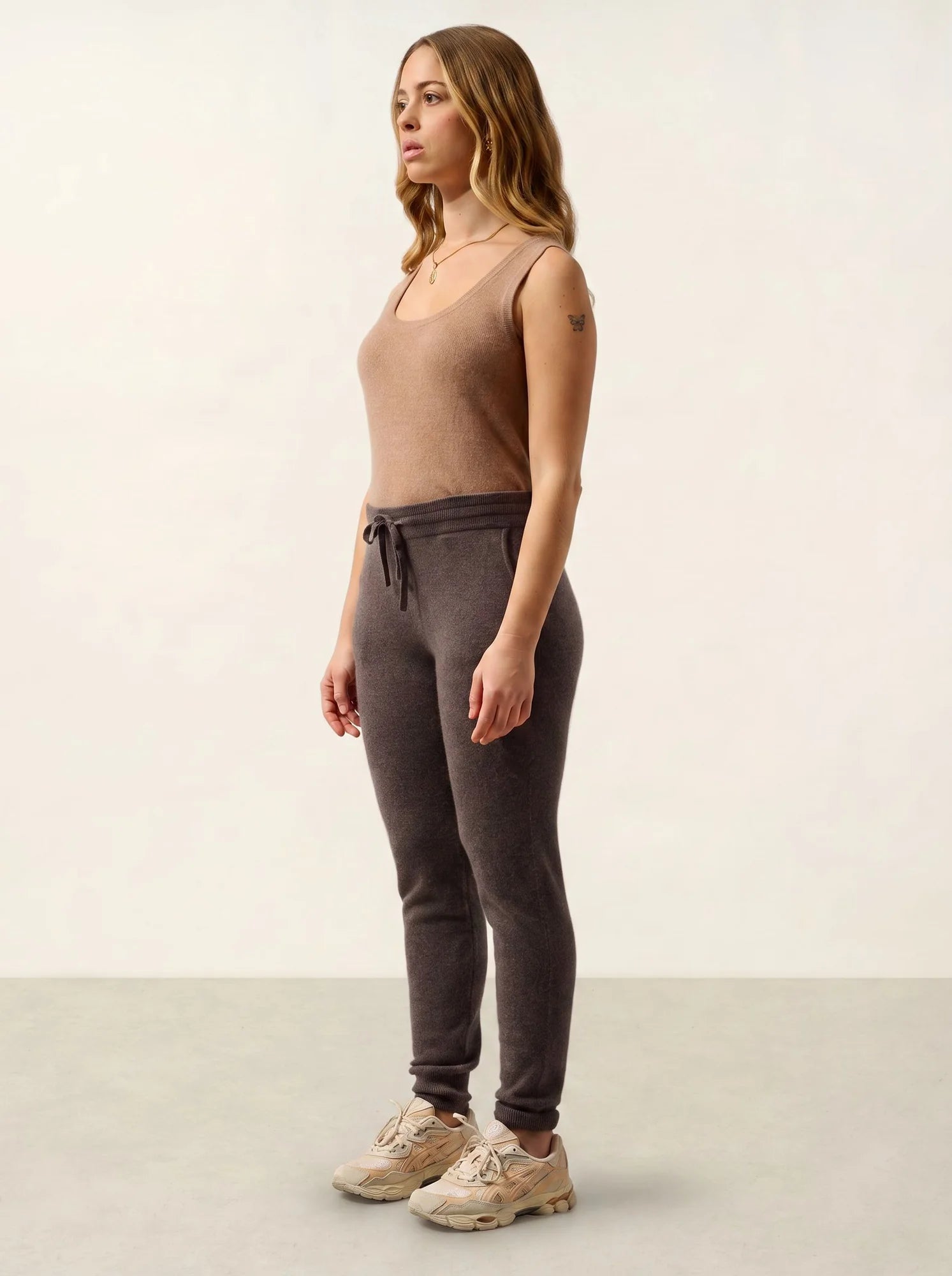 FERRAND jogging taupe chiné