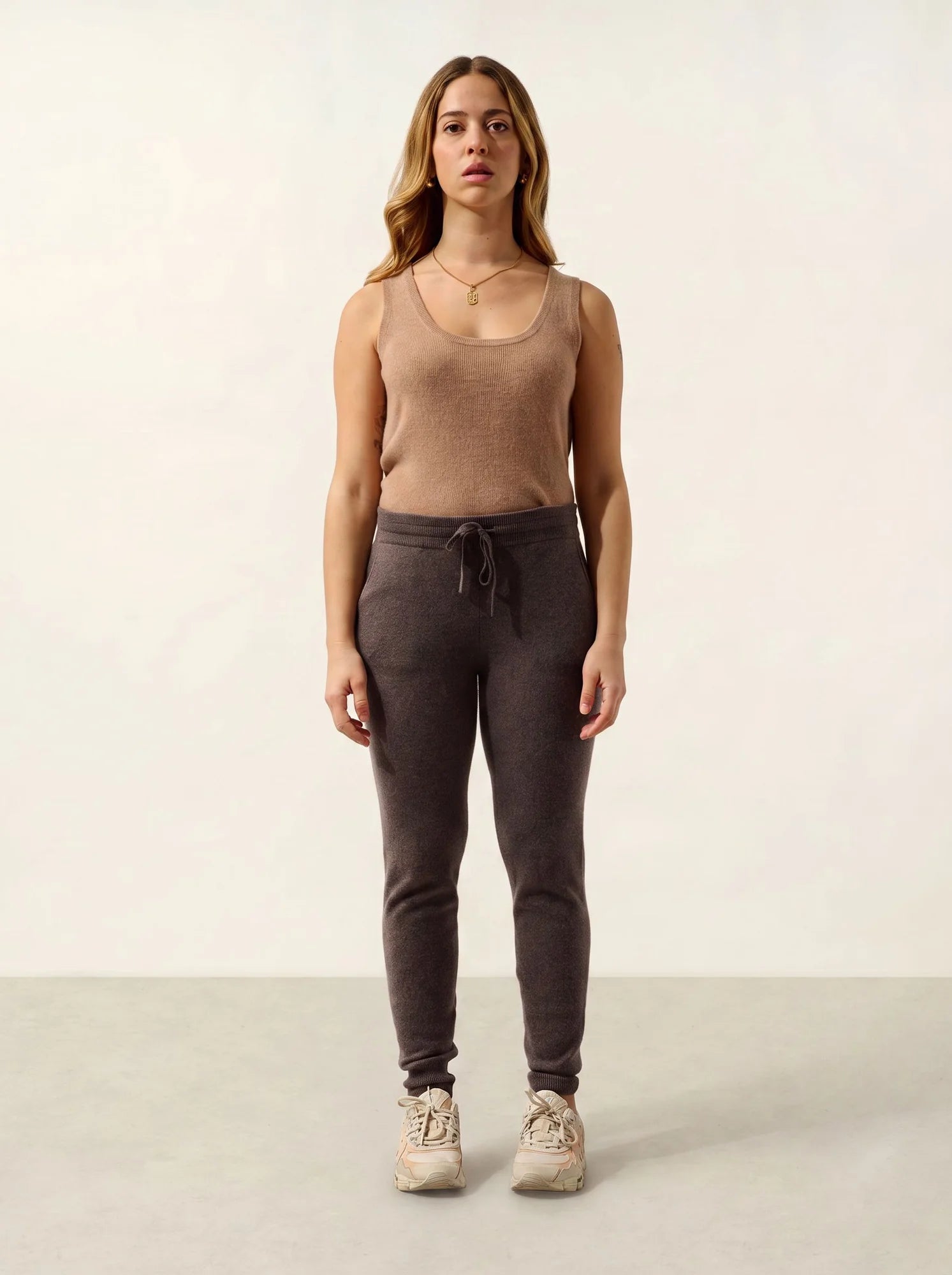 FERRAND jogging taupe chiné