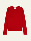 ECRIN Sweater Crew Neck Red