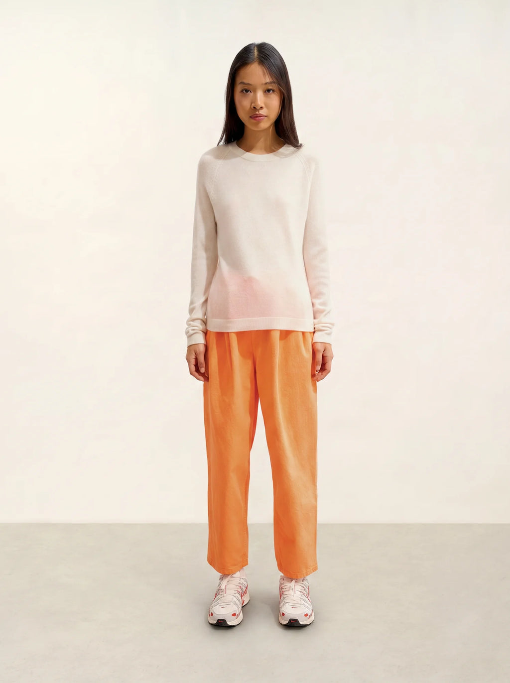 ECRIN pull col rond ivoire