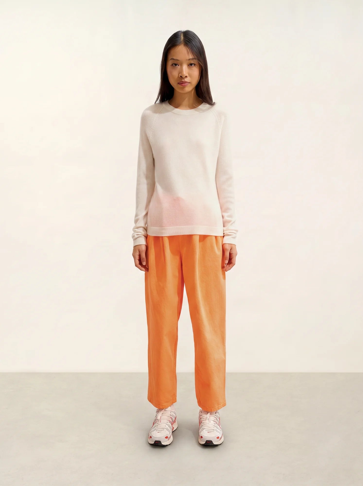 ECRIN pull col rond ivoire