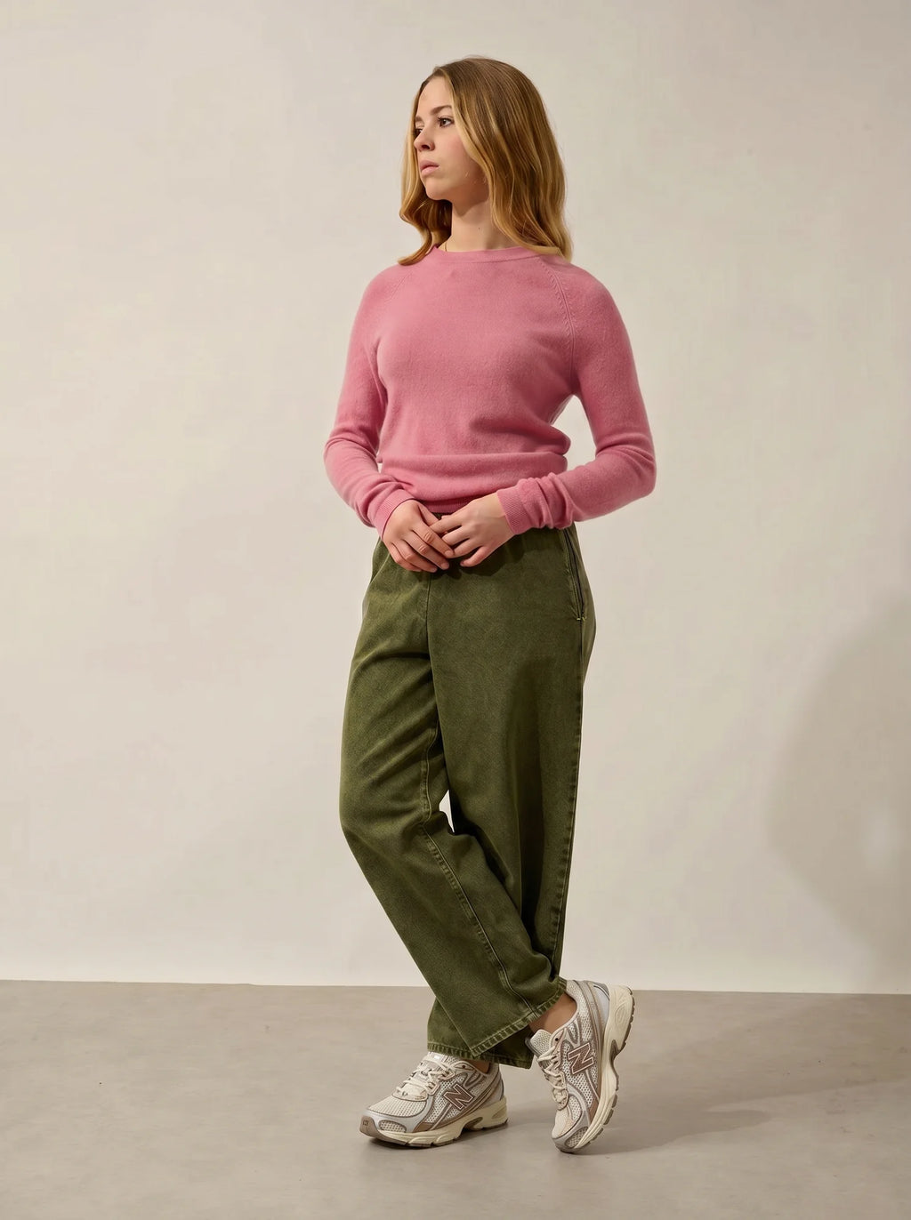 ECRIN pull col rond pétale