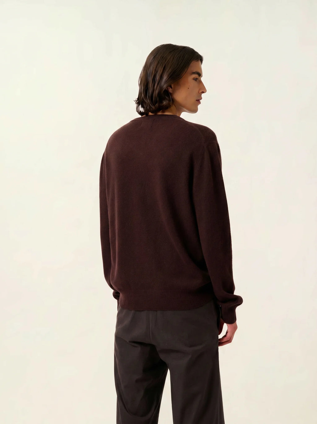 AGEL pullover v-ausschnitt schoko