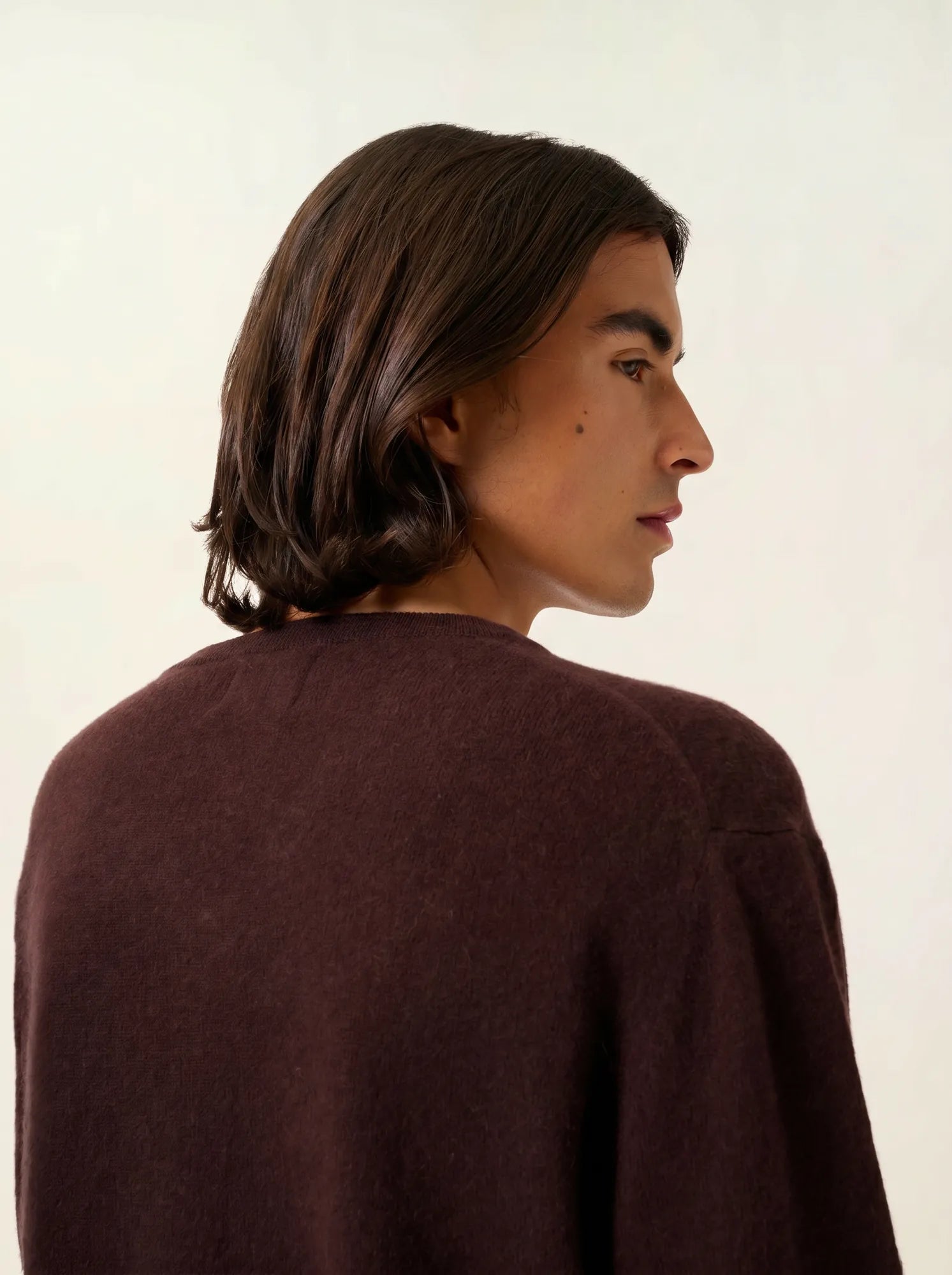 AGEL pullover v-ausschnitt schoko