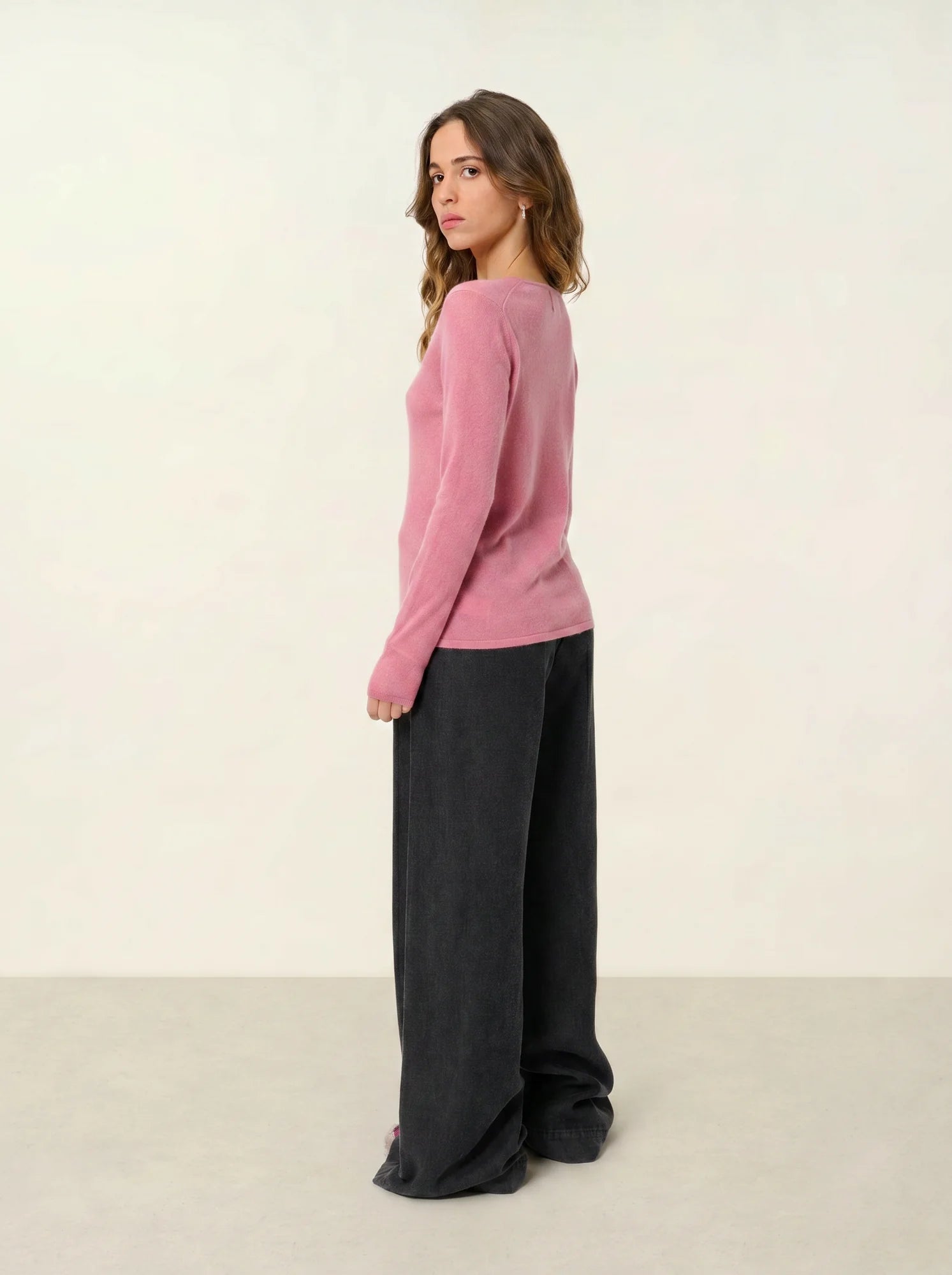 GALISE pull col V pétale
