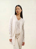 CIMET strickjacke v-ausschnitt elfenbein