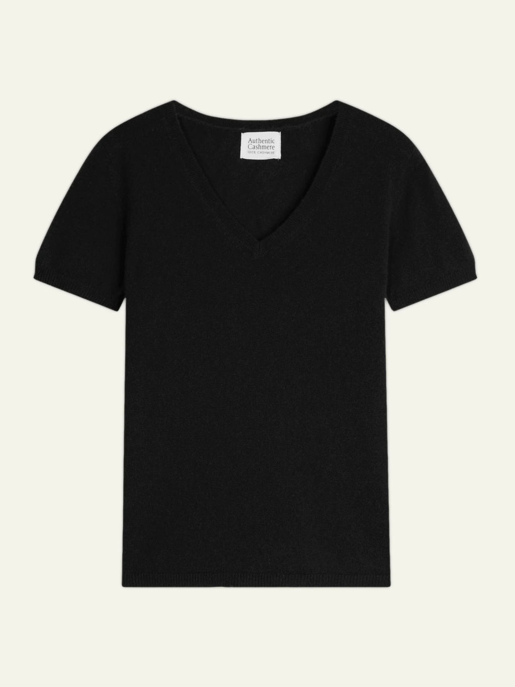 KALI t-shirt col V noir