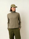 BANGE pull col roulé army