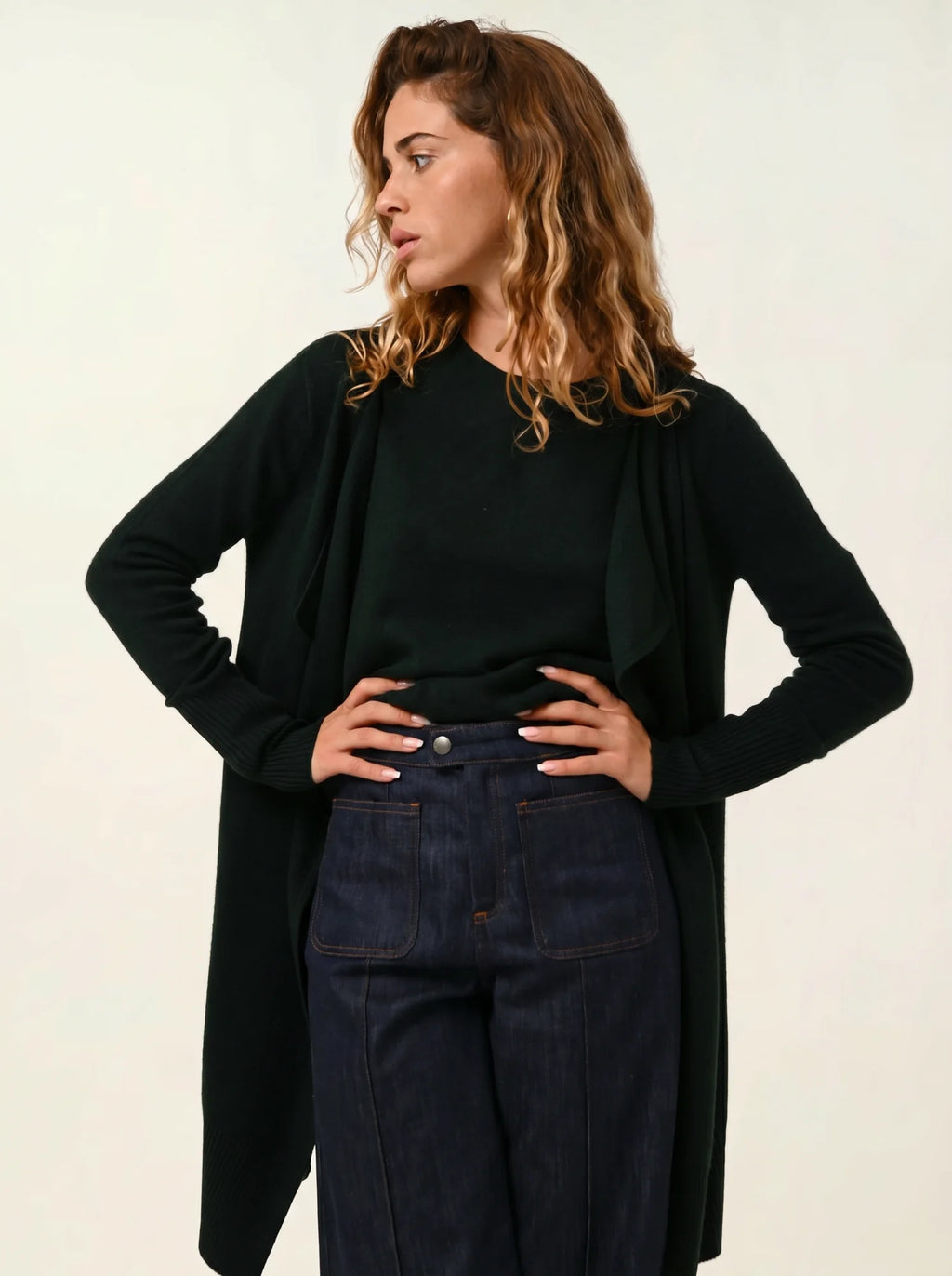 CHÉSERY jacke lang zypresse