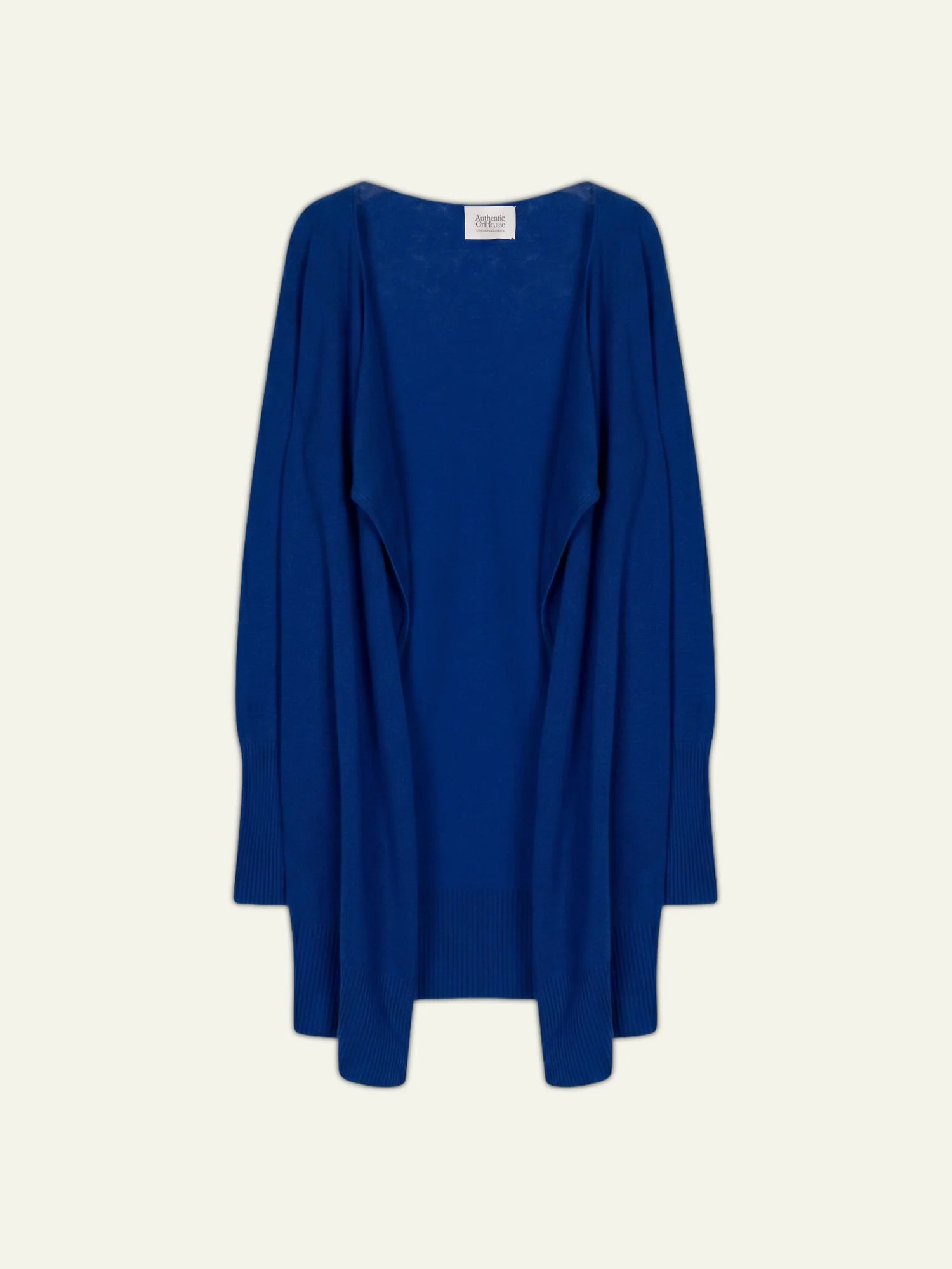 CHÉSERY veste longue outremer