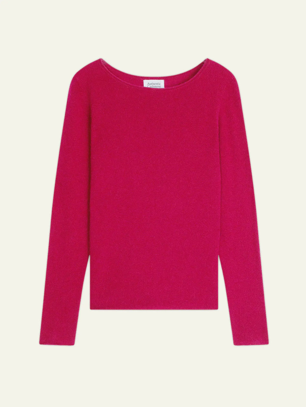 CRIOU pull col bateau fuchsia