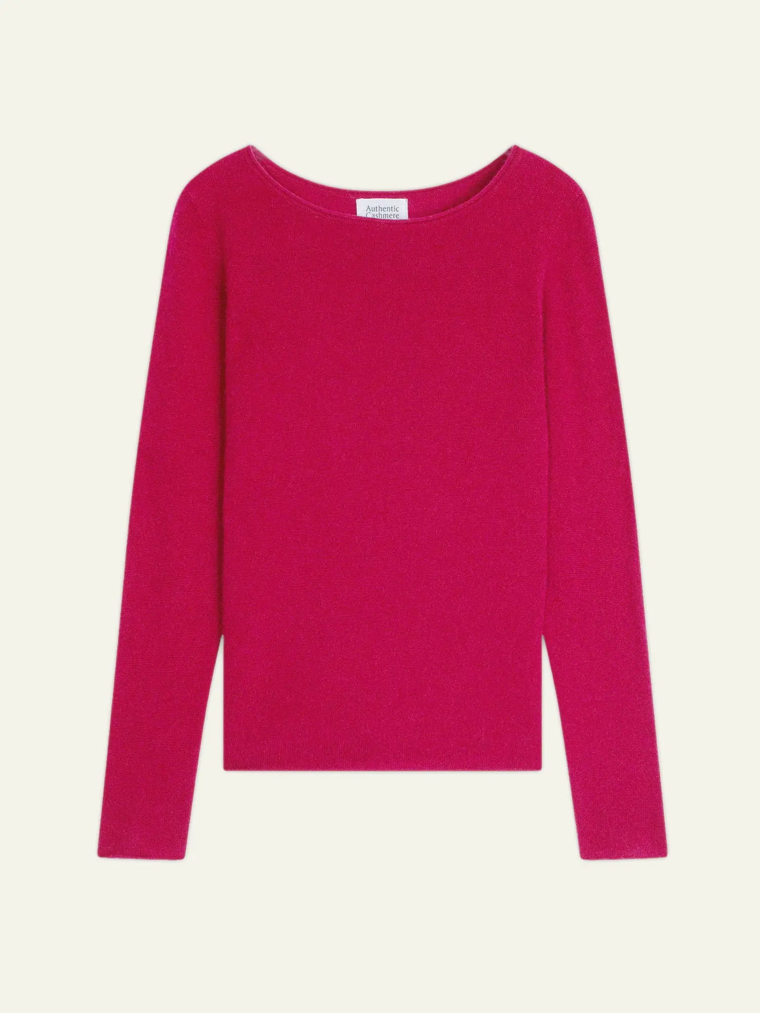 CRIOU pull col bateau fuchsia