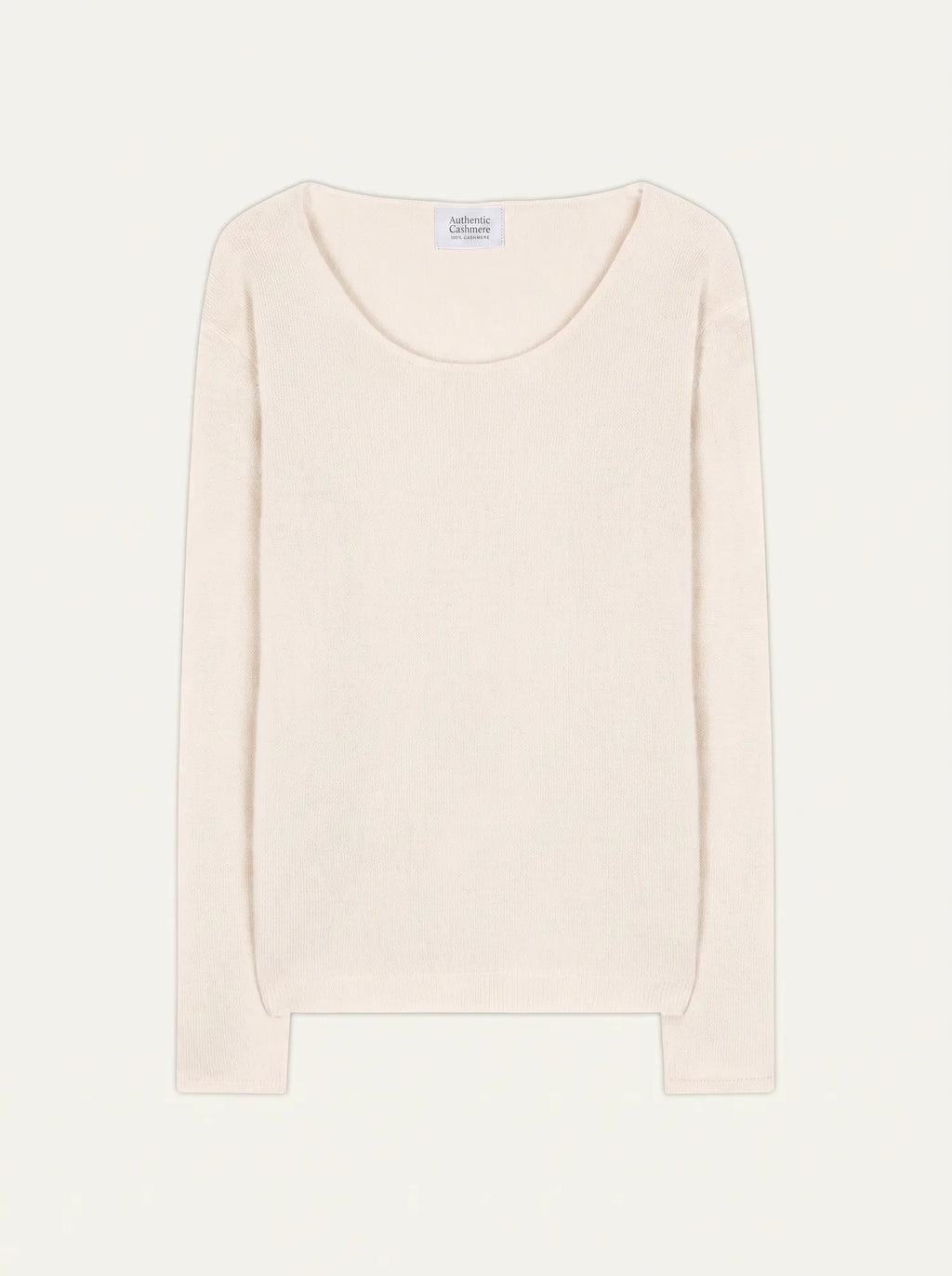 LANFON pull col rond ivoire