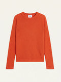 ECRIN Pull Col Rond Orange