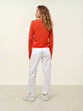 ECRIN Pullover Rundhalsausschnitt Orange