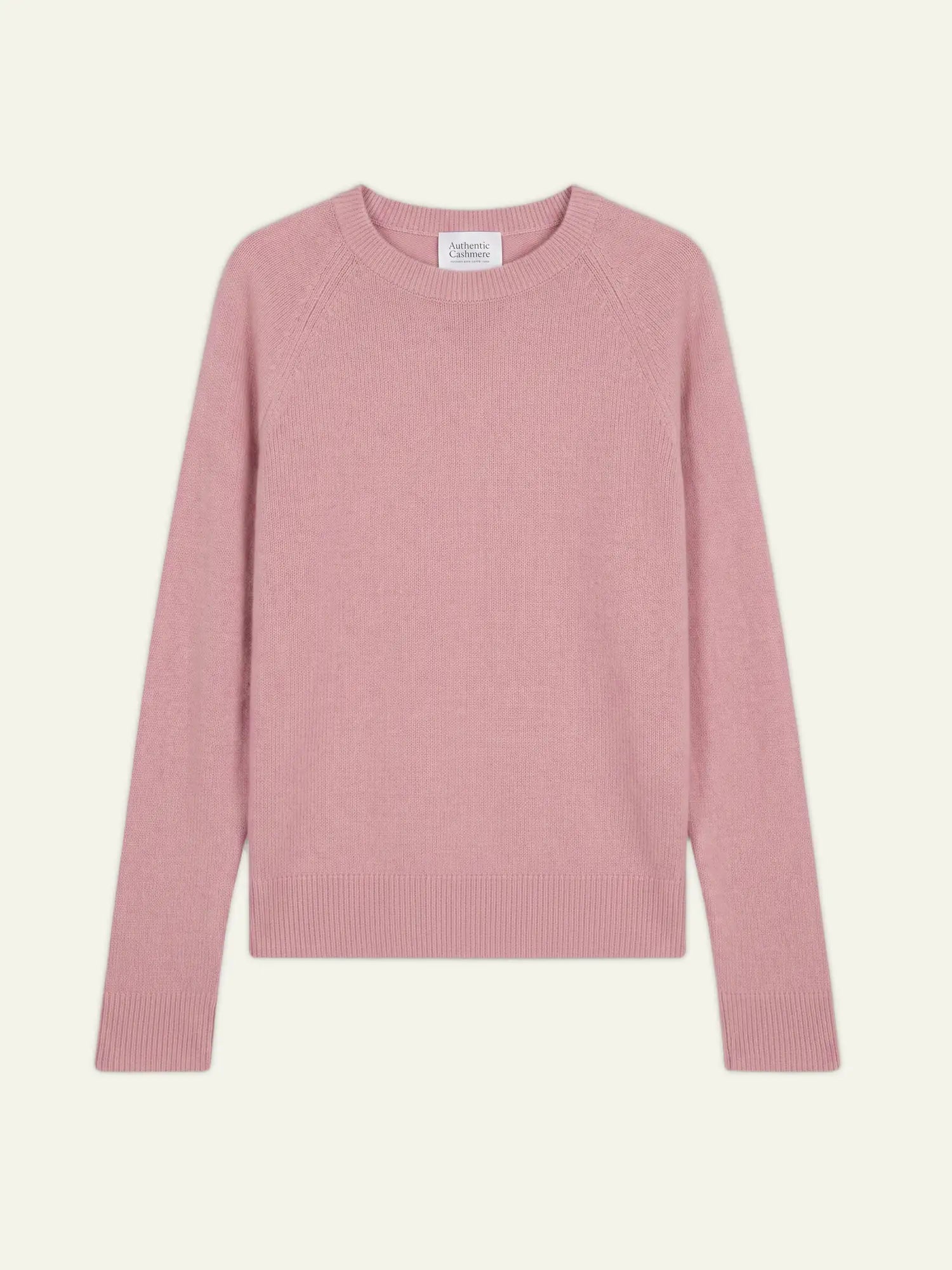 ECRIN pull col rond bois de rose