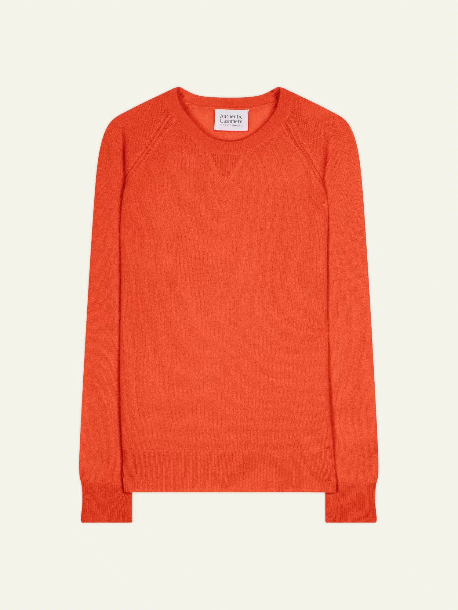 ETRET Sweater Crew Neck Orange