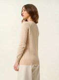 ETRET pull col rond sable