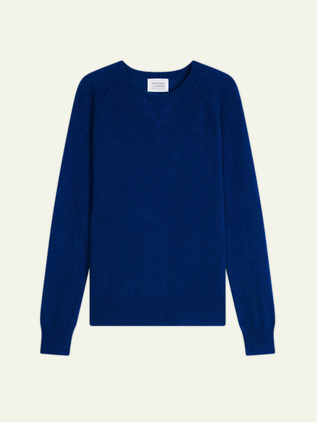 ETRET pull col rond outremer