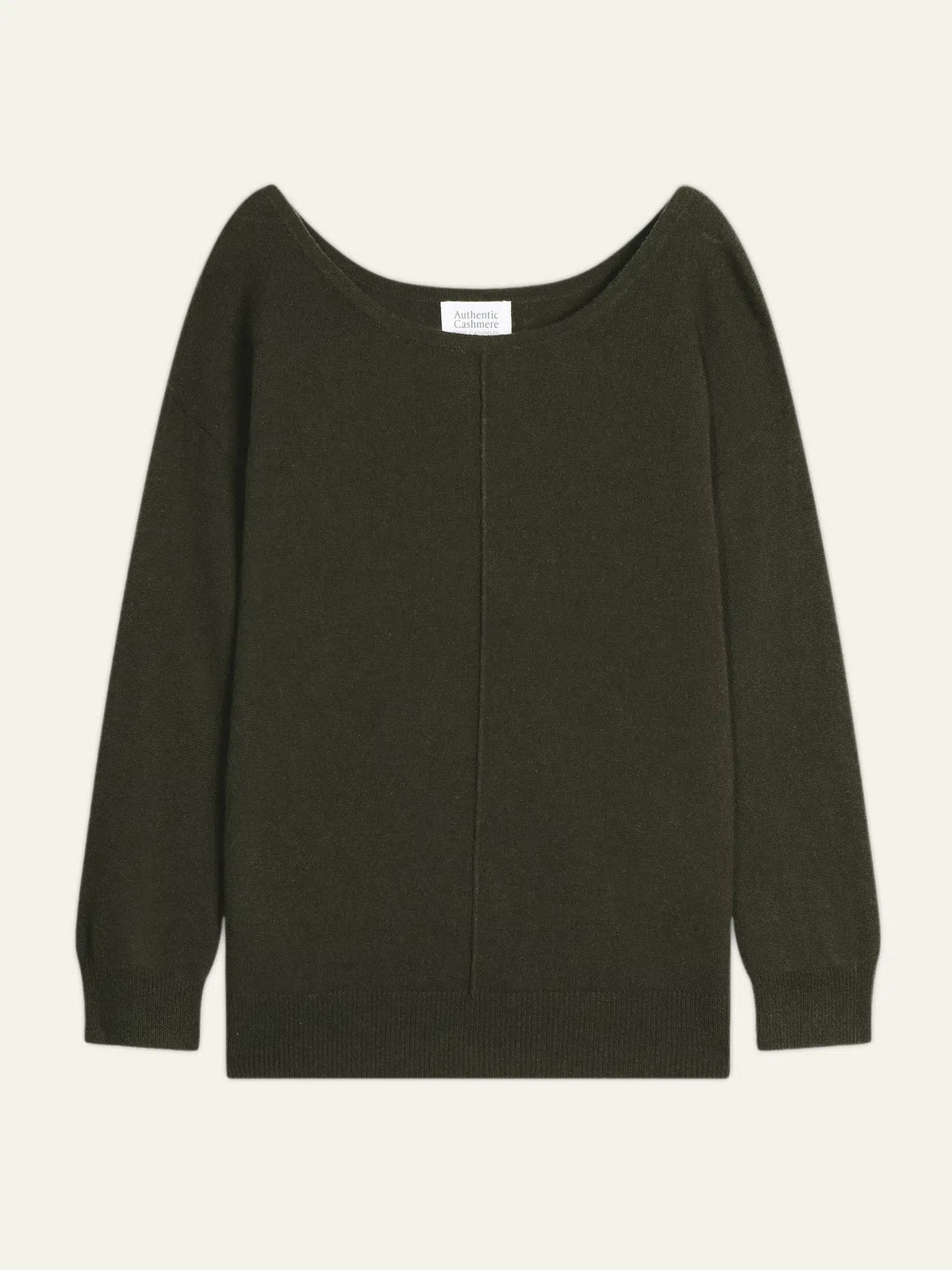 FARAUT Sweater Boat Neck Khaki
