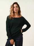 FARAUT sweater boat neck cypress