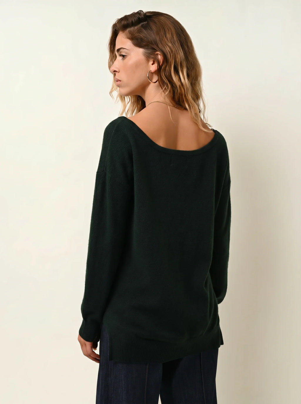 FARAUT sweater boat neck cypress