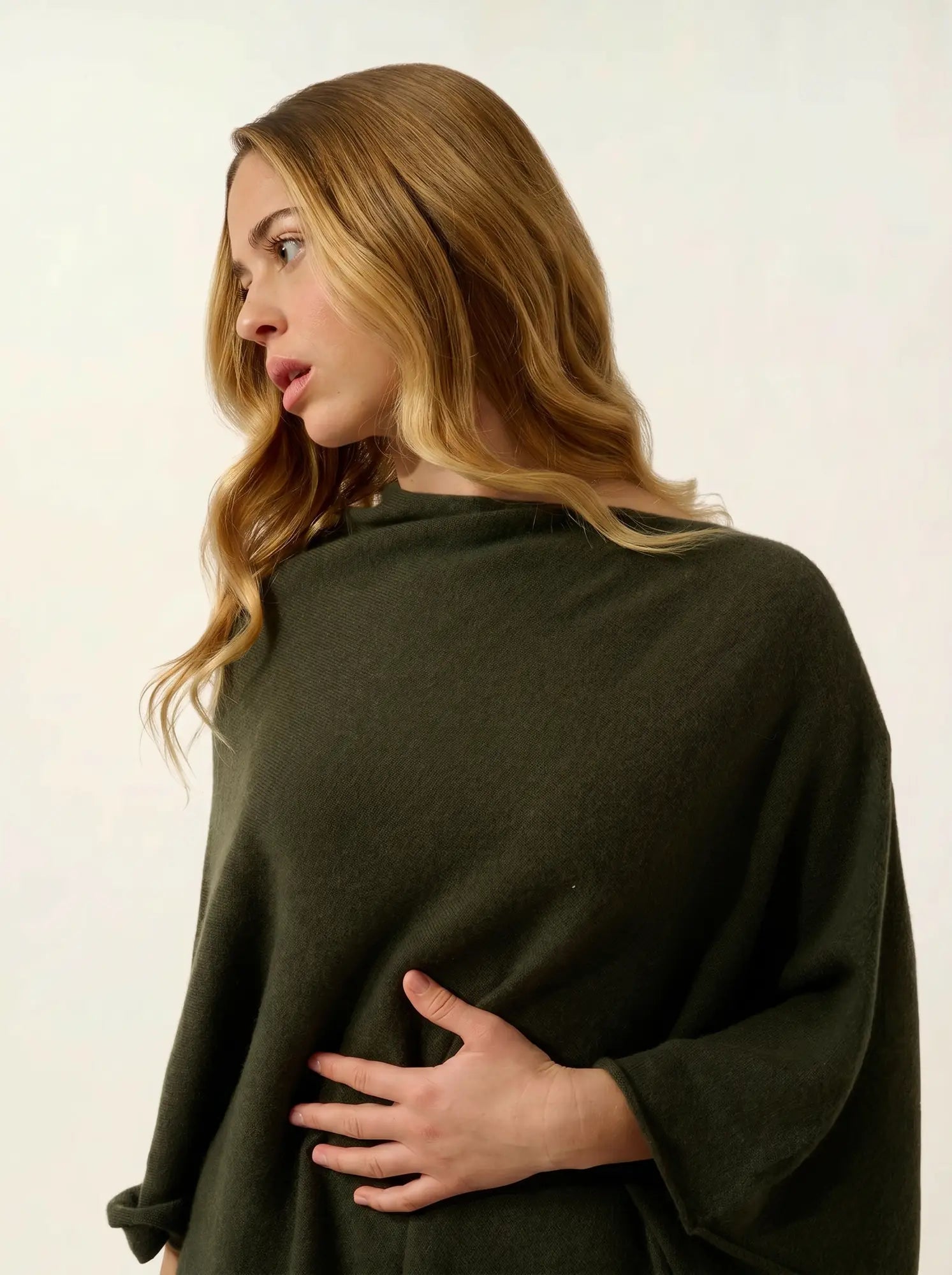 CARRA poncho kaki