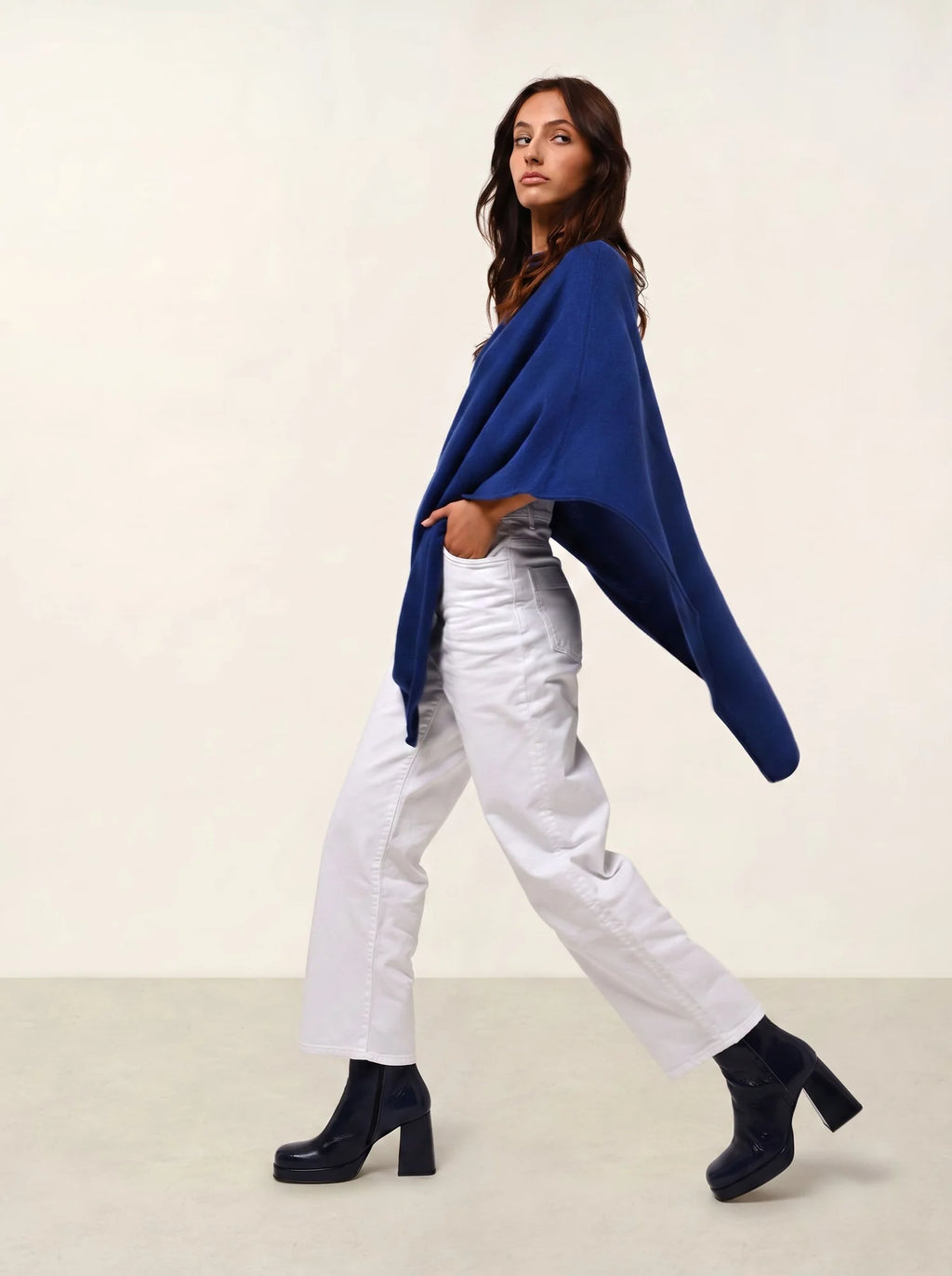 CARRA poncho outremer