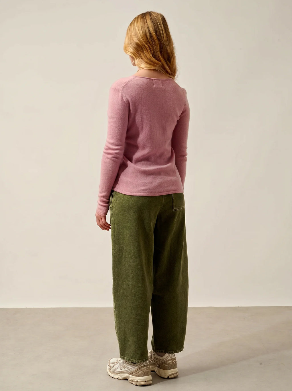 GALISE Sweater V-Neck Rosewood