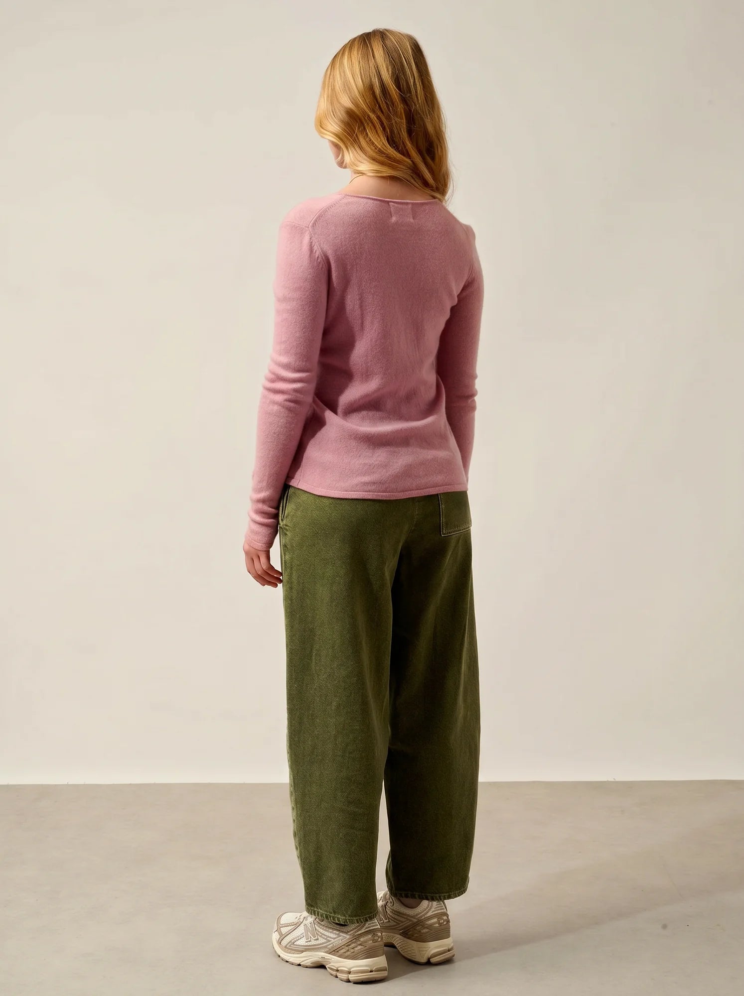 GALISE Sweater V-Neck Rosewood