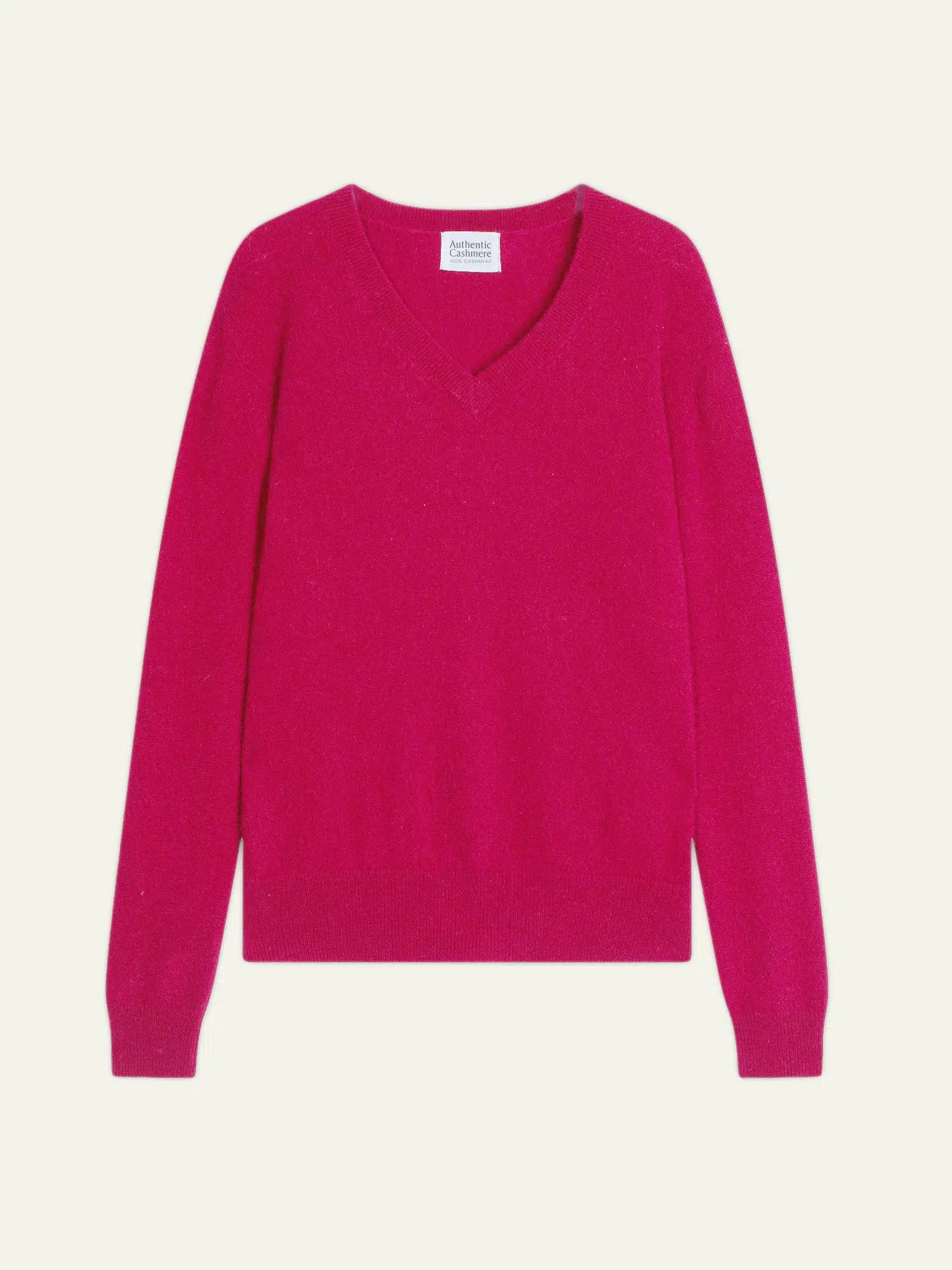 GARDORIA pull col V fuchsia