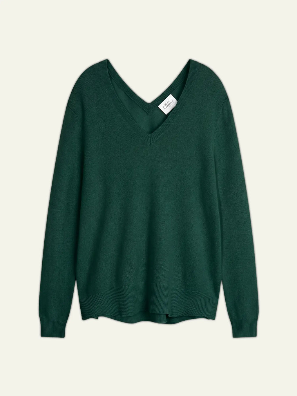 GIEGN Sweater V-Neck Front and Back Cypress
