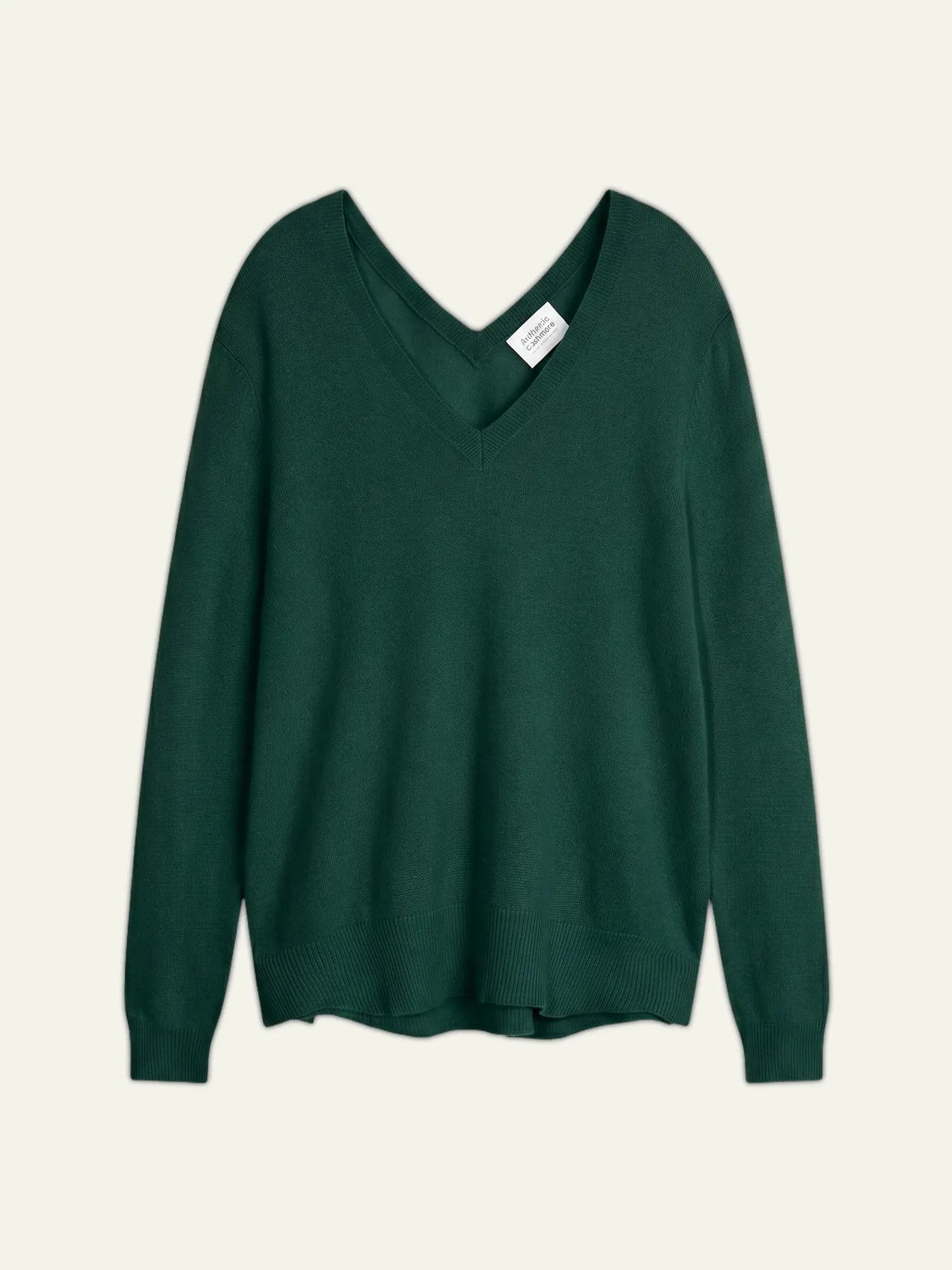 GIEGN Sweater V-Neck Front and Back Cypress