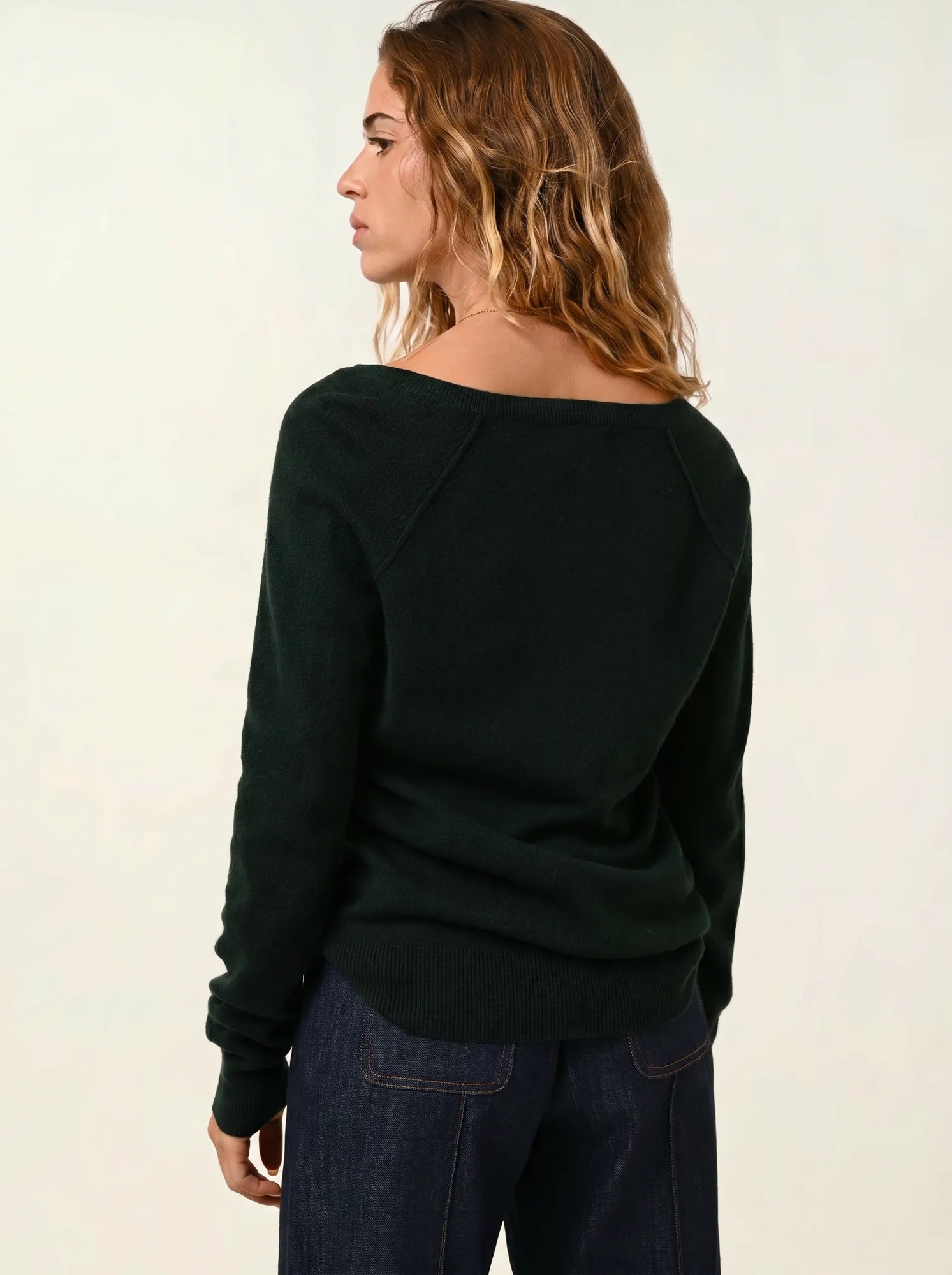 GIUSALET sweater v-neck cypress