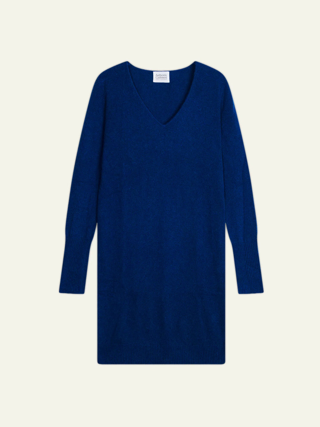 CAPELET robe col V outremer