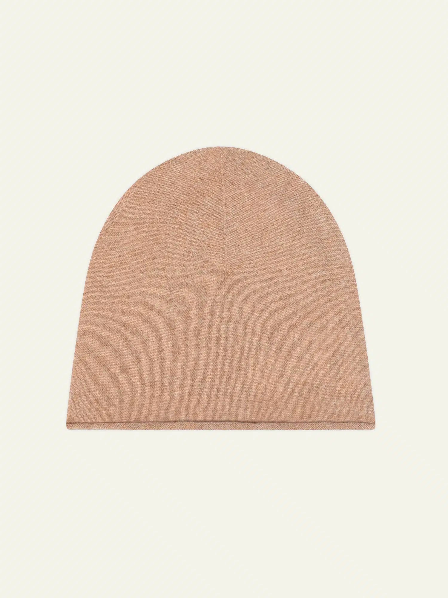 PINIER bonnet camel chiné