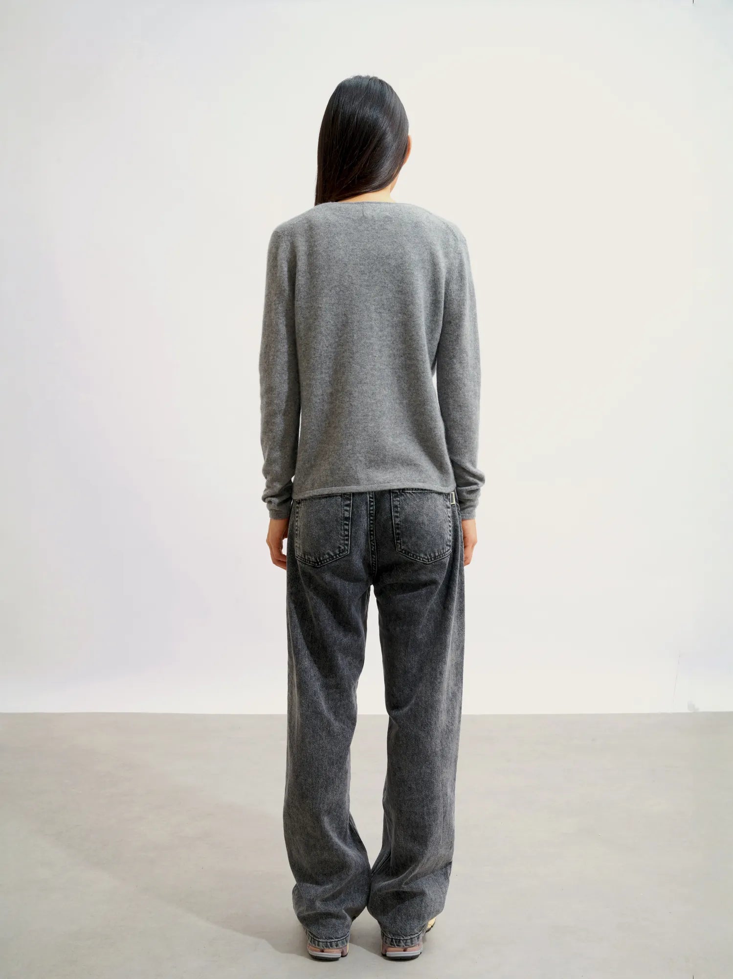 CHALAIS cardigan col V flanelle chiné