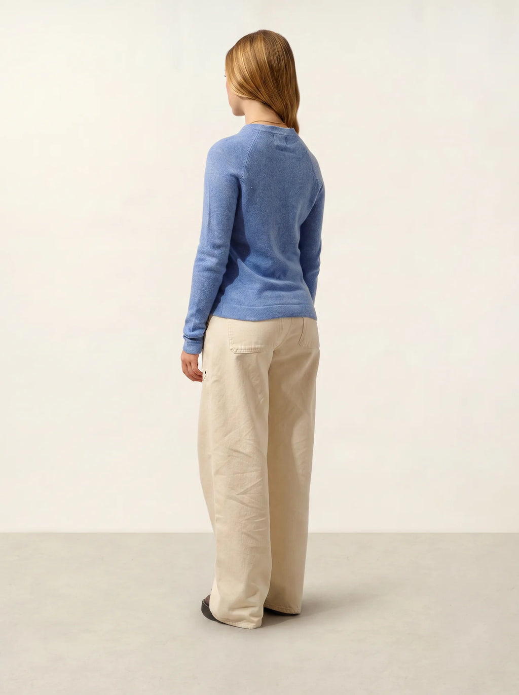 ECRIN Sweater Crew Neck Sky