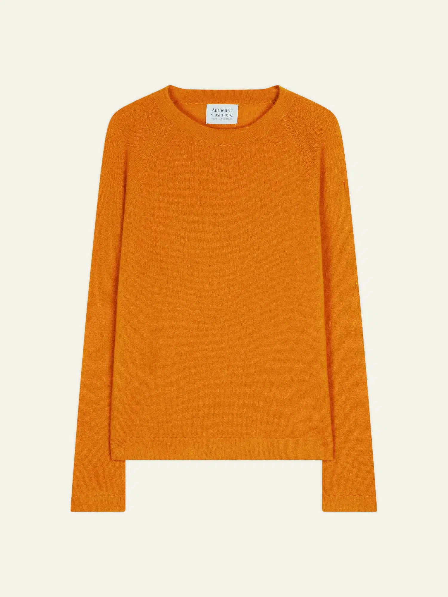 ECRIN Pullover Rundhalsausschnitt Ocker